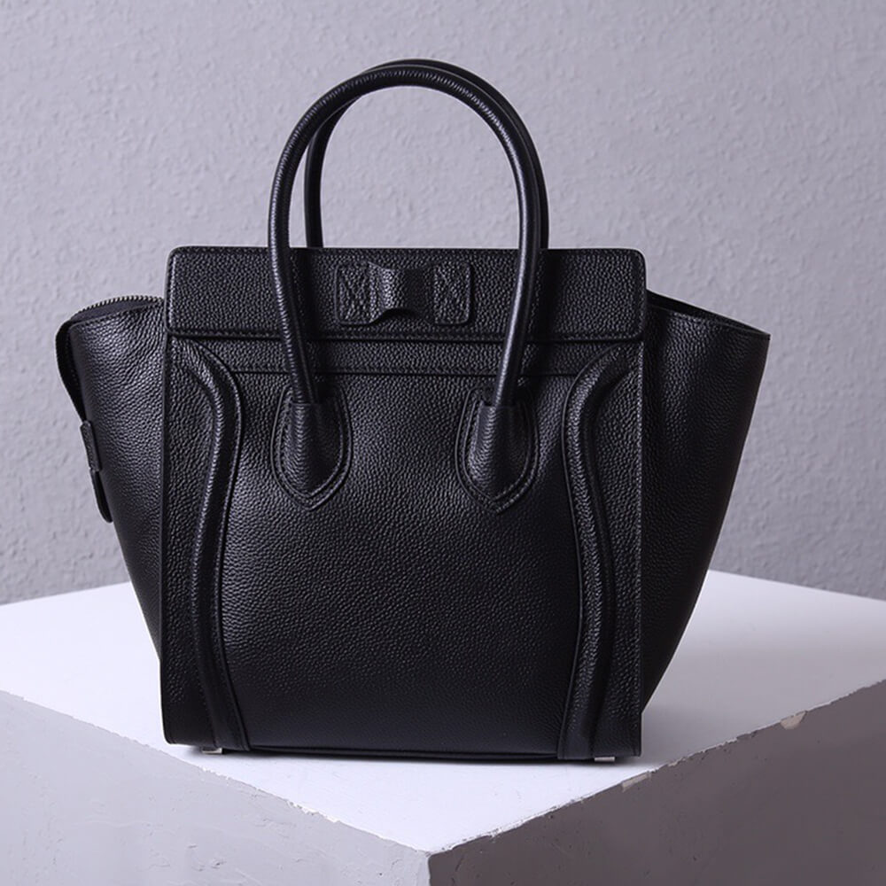 Celine Micro Luggage Handbag In Calfskin - Replica Luxury Bags™
