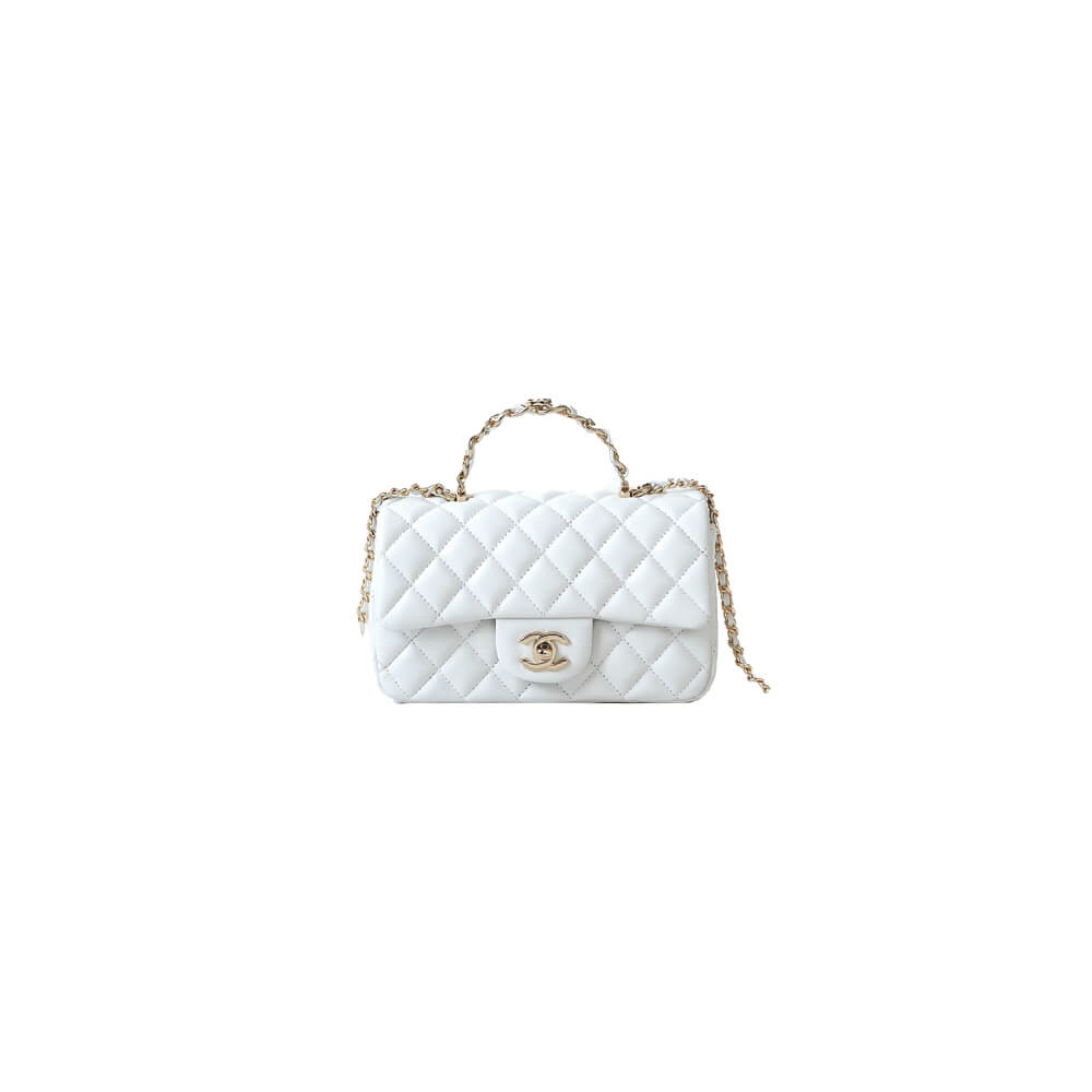 Chanel Mini Flap Bag With Top Handle - Replica Luxury Bags™