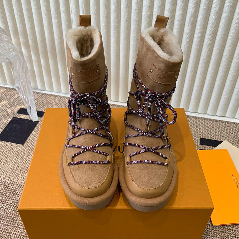 LV Aspen Platform Ankle Boot Shoes - Replica Luxury Bags™