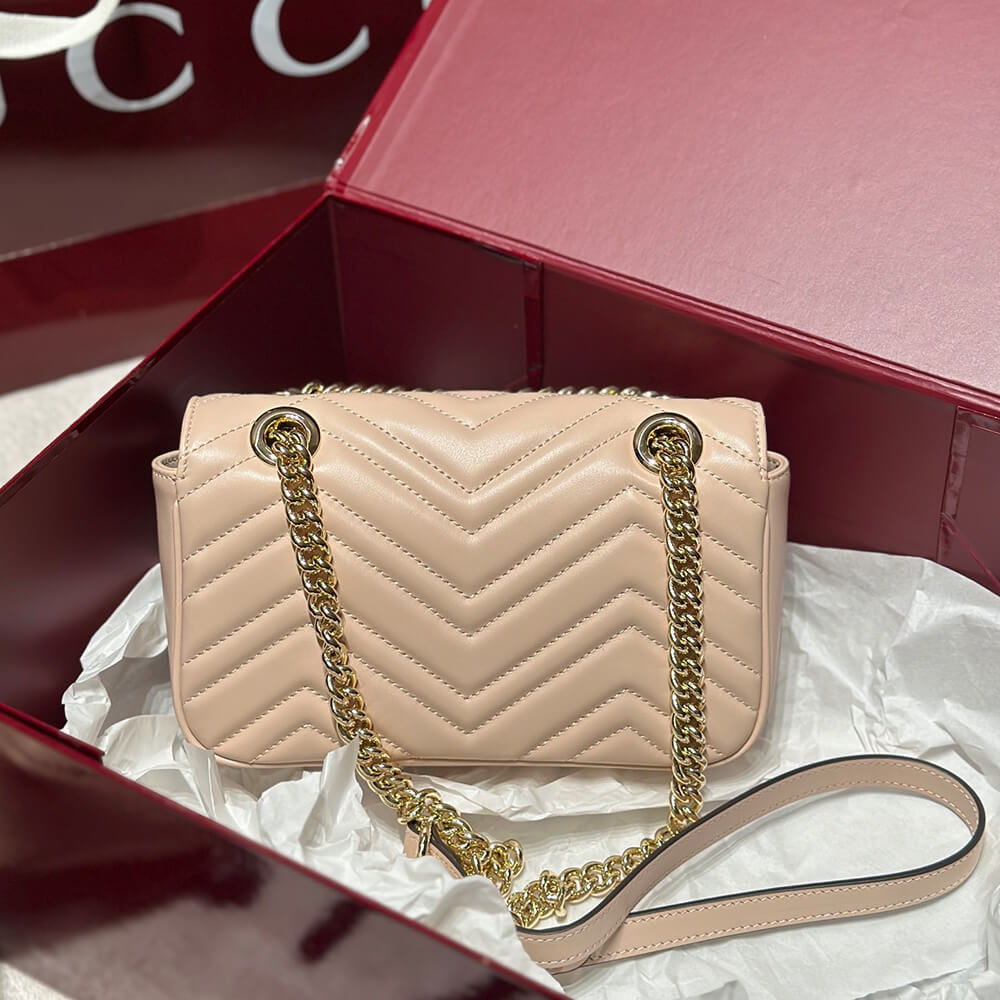 Gucci GG Marmont Mini Shoulder Bag - Replica Luxury Bags™