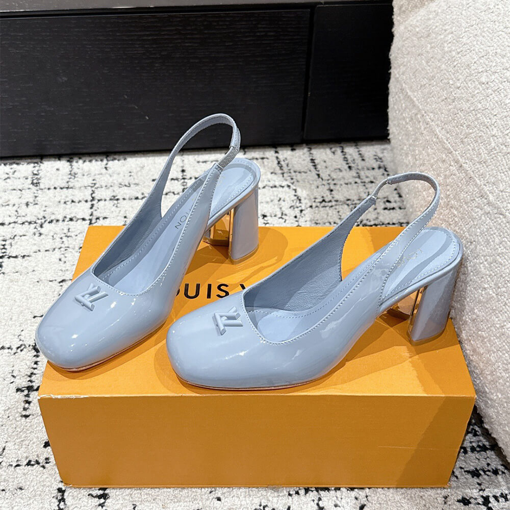 LV Swing Slingback Pump Shoes - Replica Luxury Bags™