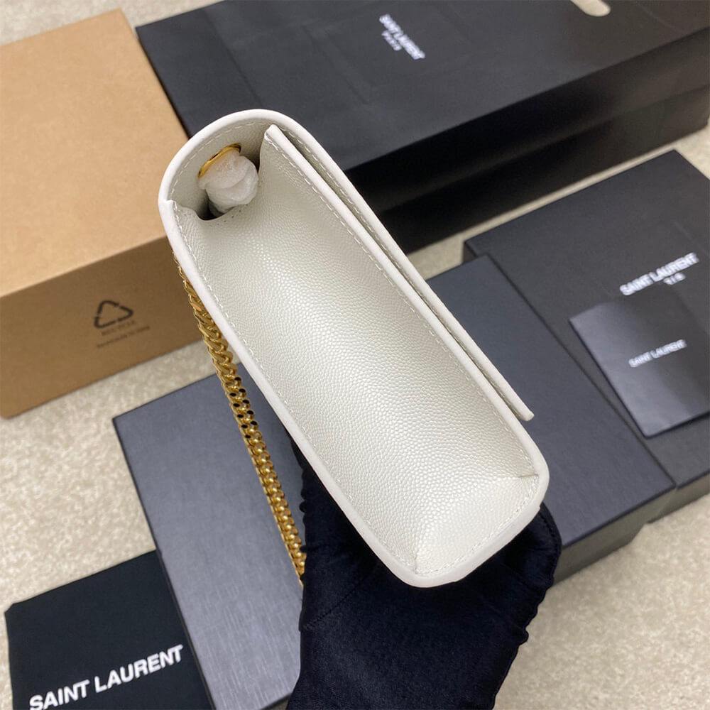 YSL Kate Medium Bag in Grain De Poudre Embossed Leather - Replica Luxury Bags™