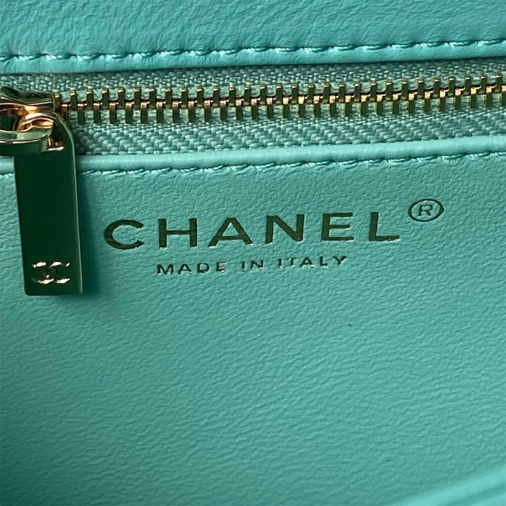 Chanel Mini Flap Bag with Top Handle - Replica Luxury Bags™