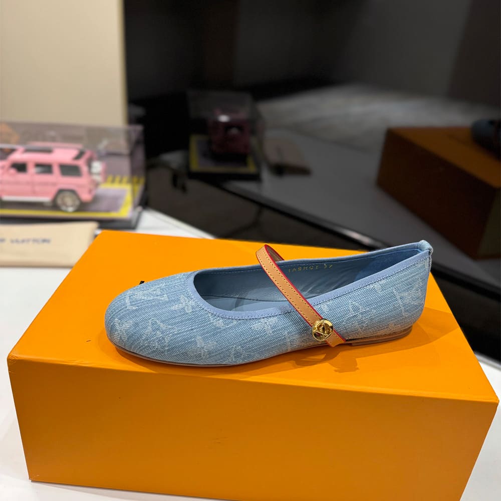 LV Romy Flat Ballerina Shoes - Replica Luxury Bags™