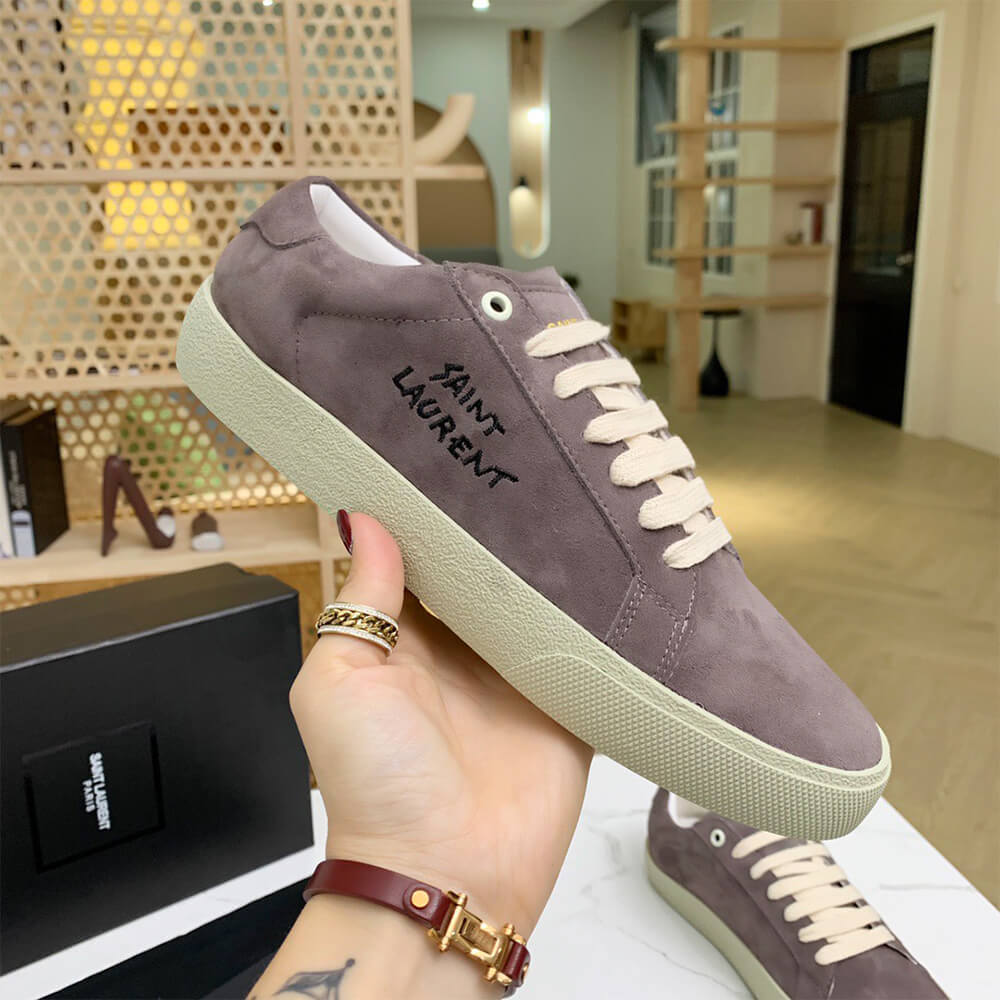 YSL Court Classic Sneaker Shoes - Replica Luxury Bags™