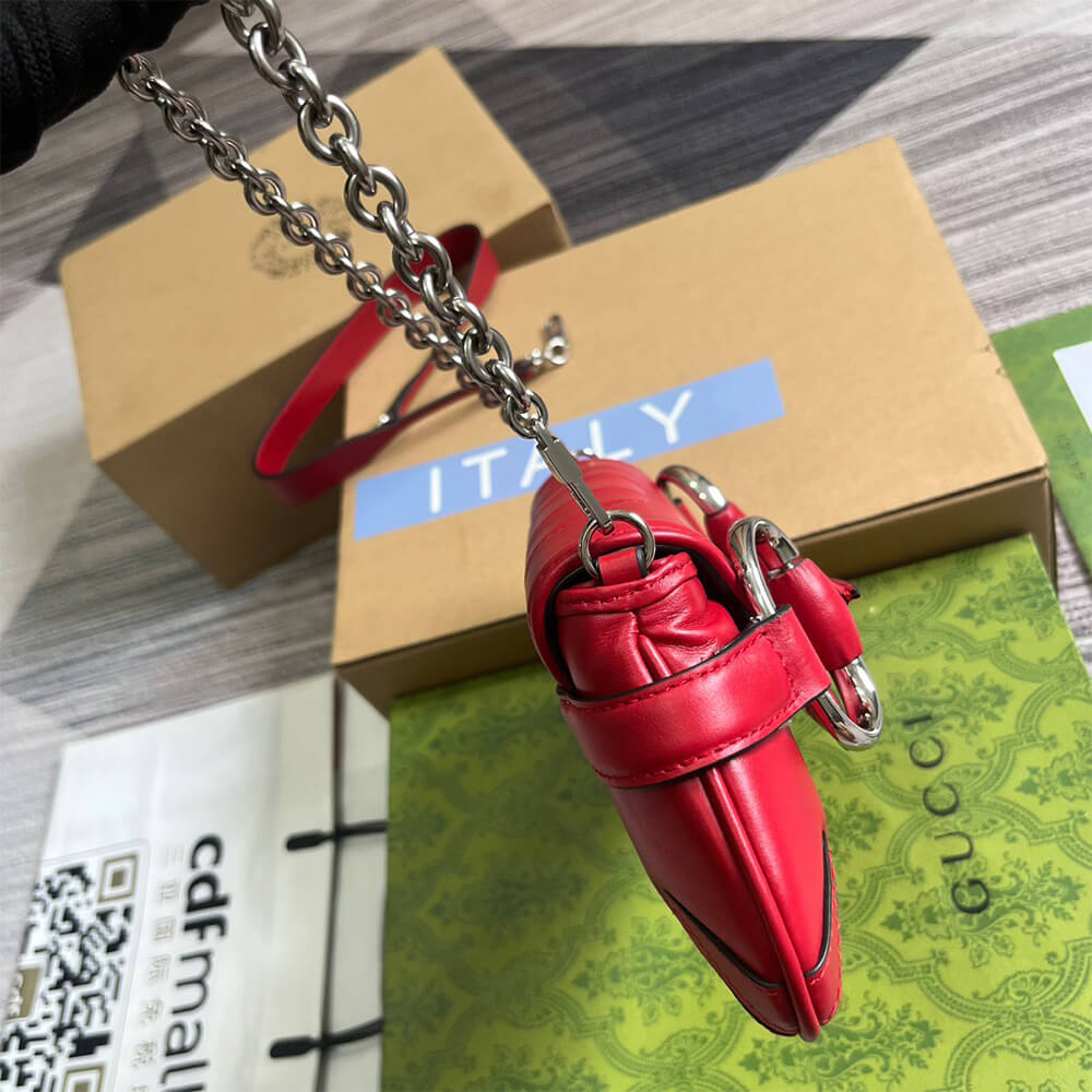 Gucci Horsebit Chain Small Shoulder Bag - Replica Luxury Bags™