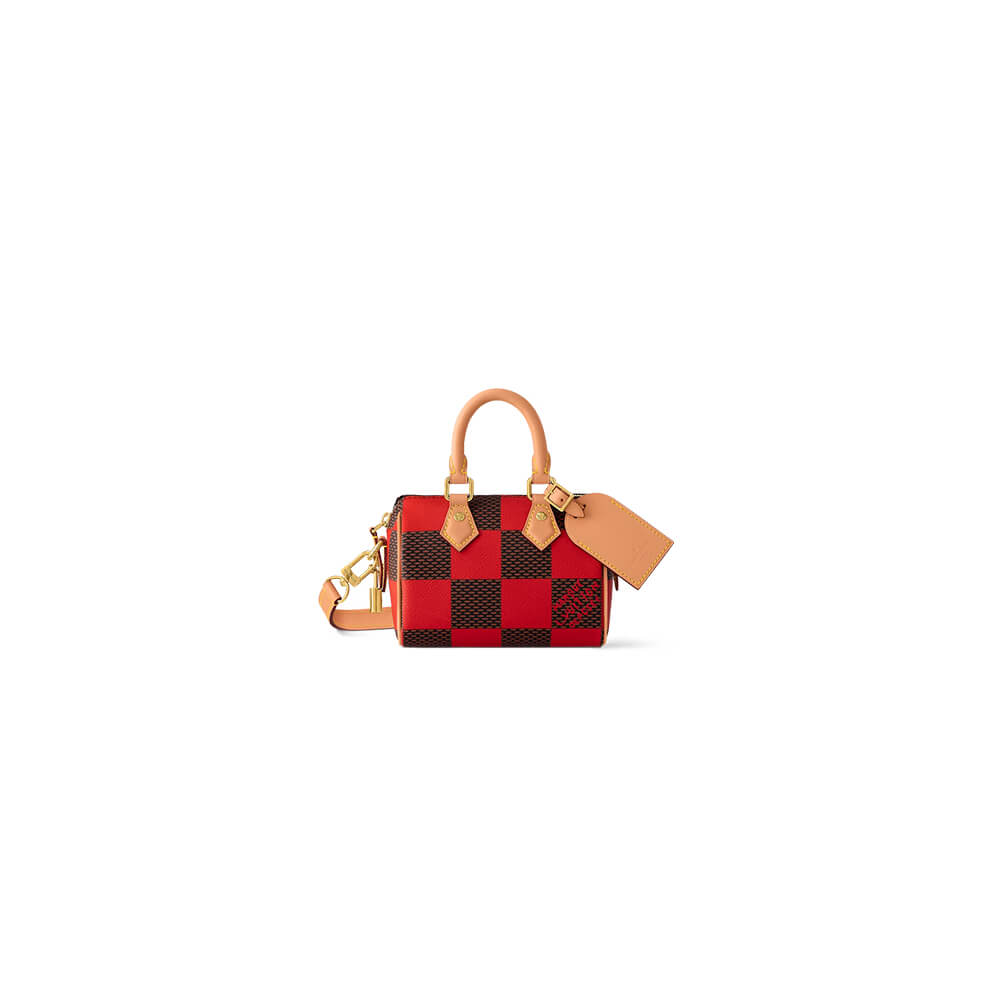 LV Speedy 18 Bandouliere Damier Pop Bag - Replica Luxury Bags™