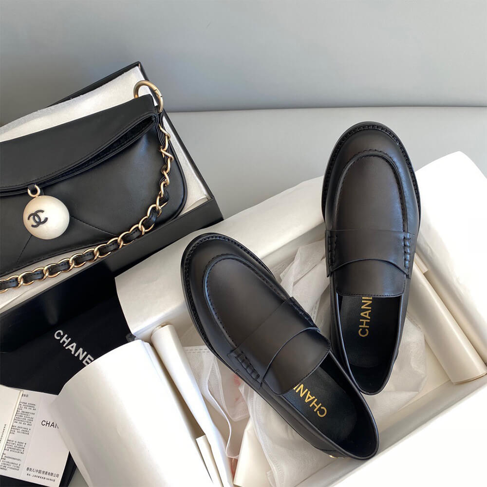 Chanel Loafer Shoes - Replica Luxury Bags™