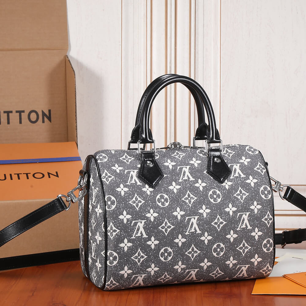 LV Speedy Bandouliere 25 Denim Bag - Replica Luxury Bags™