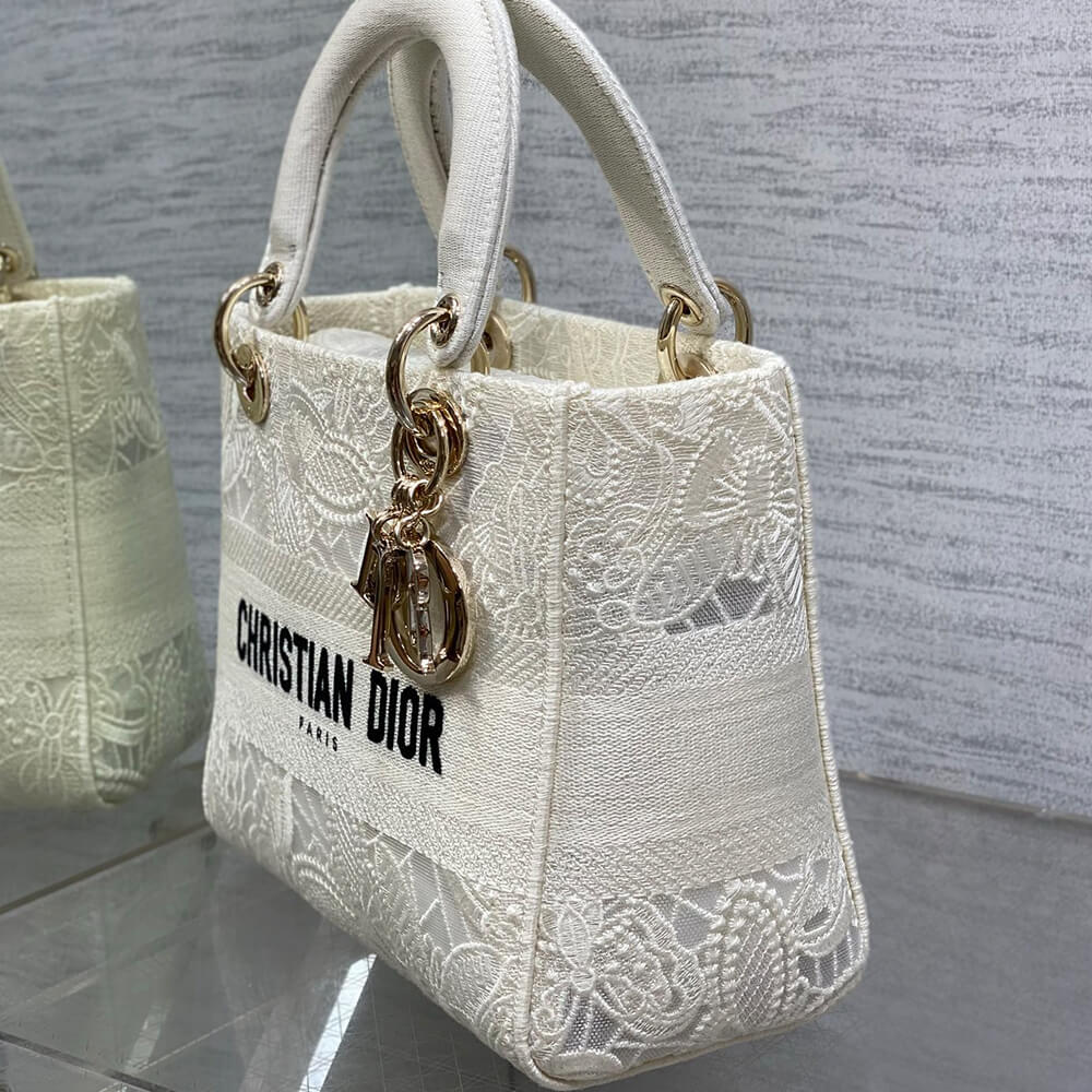 Dior Medium Lady D-Lite Bag - Replica Luxury Bags™