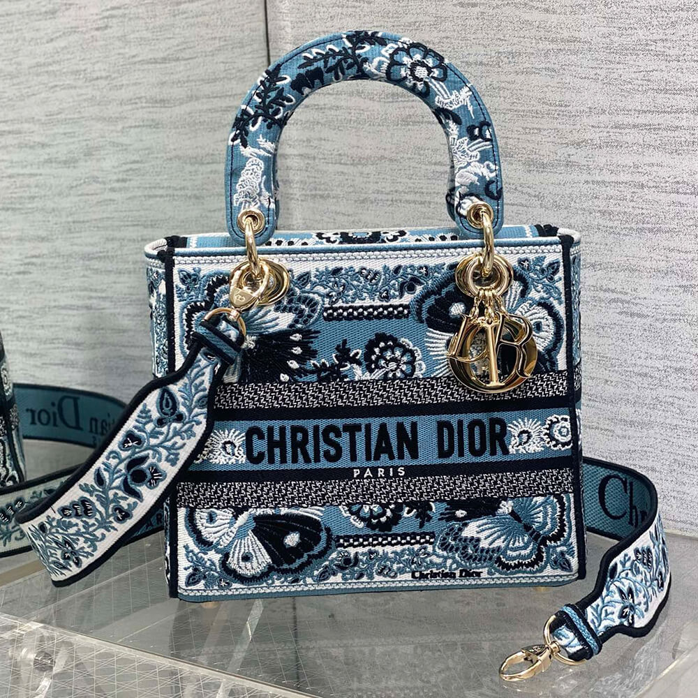Dior Medium Lady D-Lite Bag - Replica Luxury Bags™