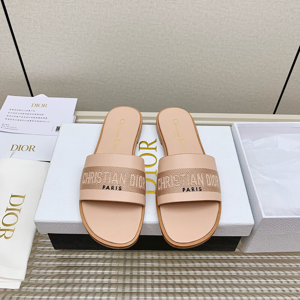 Dior Dway Slides Shoes - Replica Luxury Bags™