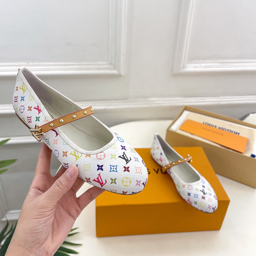 LV x TM Romy Flat Ballerina Shoes - Replica Luxury Bags™