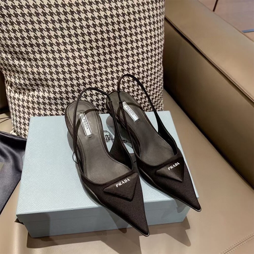 Prada Slingback Pumps Shoes - Replica Luxury Bags™
