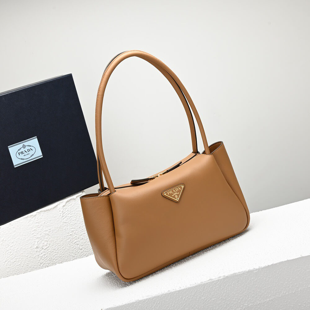 Prada Medium Leather Handbag - Replica Luxury Bags™