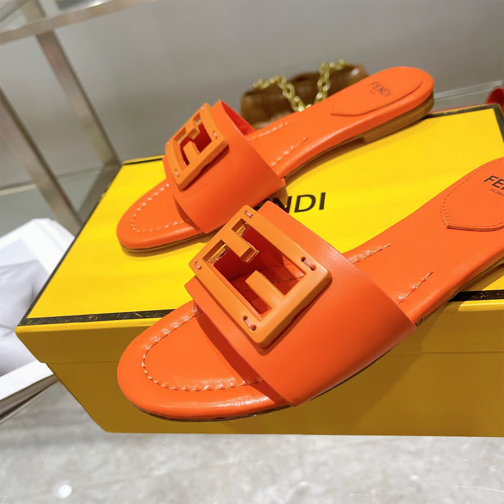 Fendi Baguette Slides Shoes - Replica Luxury Bags™