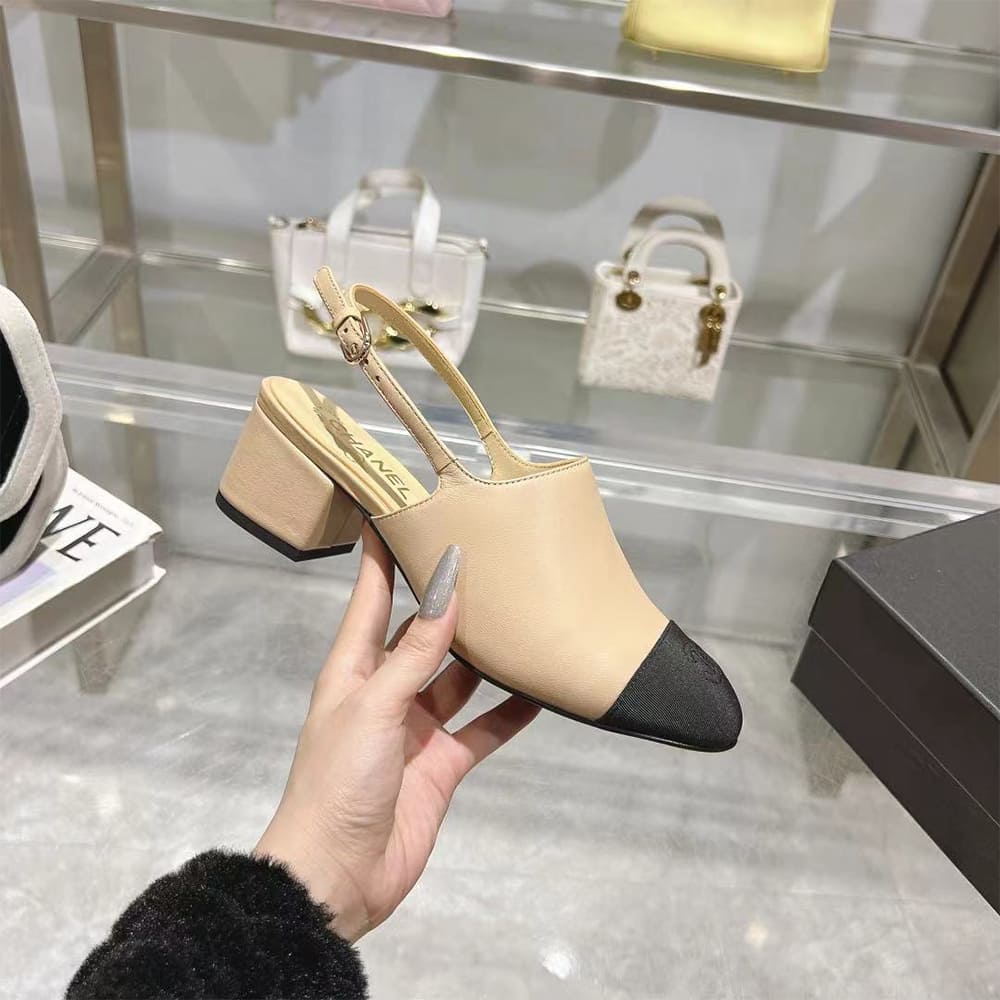Chanel Slingbacks Shoes - Replica Luxury Bags™