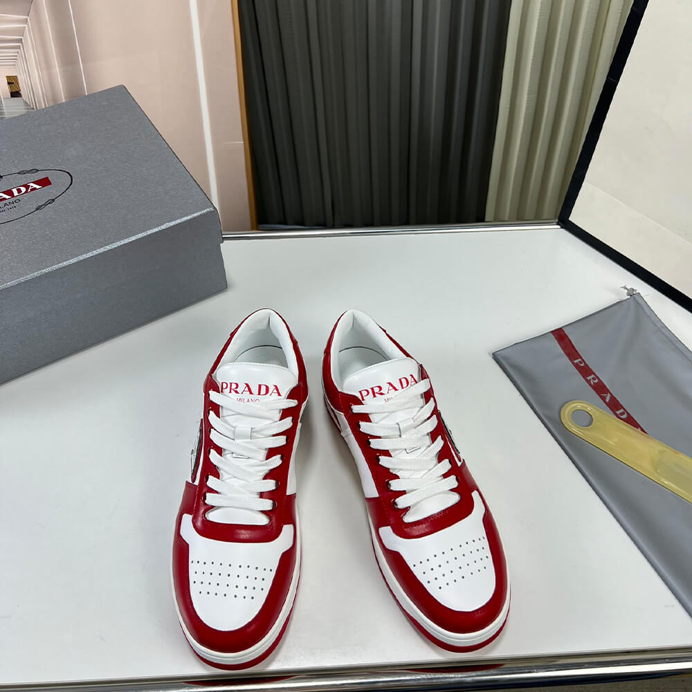 Prada Downtown nappa leather sneakers Shoes - Replica Luxury Bags™