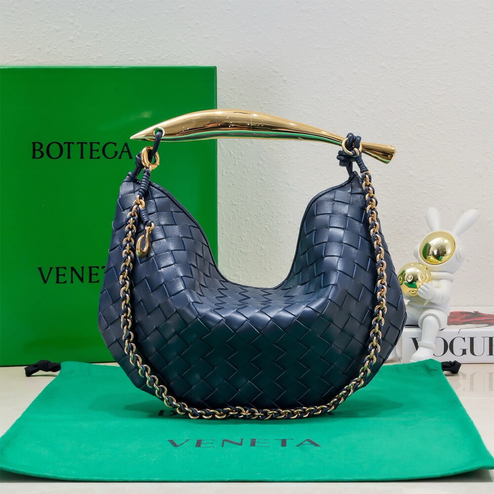 Bottega Veneta Sardine Bag with Chain - Replica Luxury Bags™