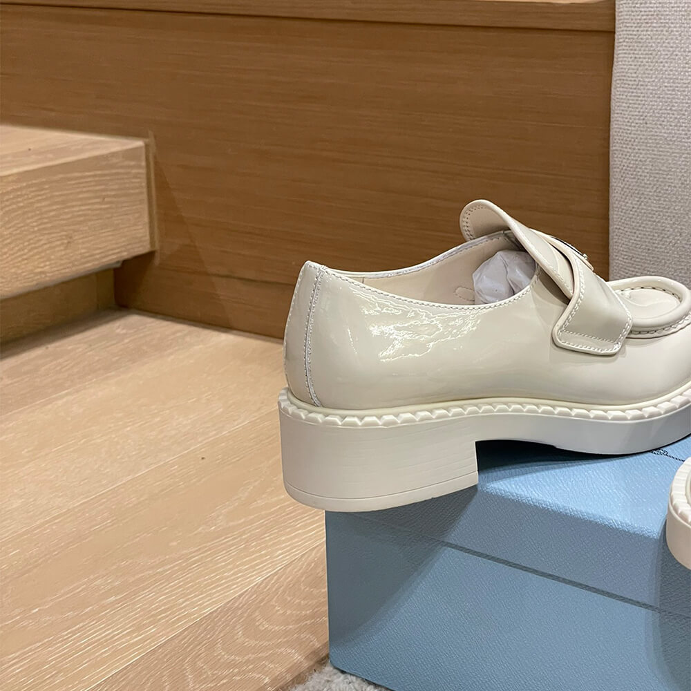 Prada chocolate brushed leather loafers Shoes - Replica Luxury Bags™