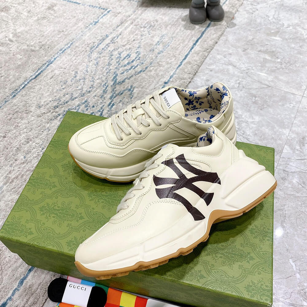 Gucci X MLB Rhyton Sneaker Shoes - Replica Luxury Bags™