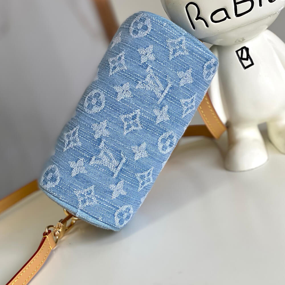LV Nano Speedy Denim Bag - Replica Luxury Bags™