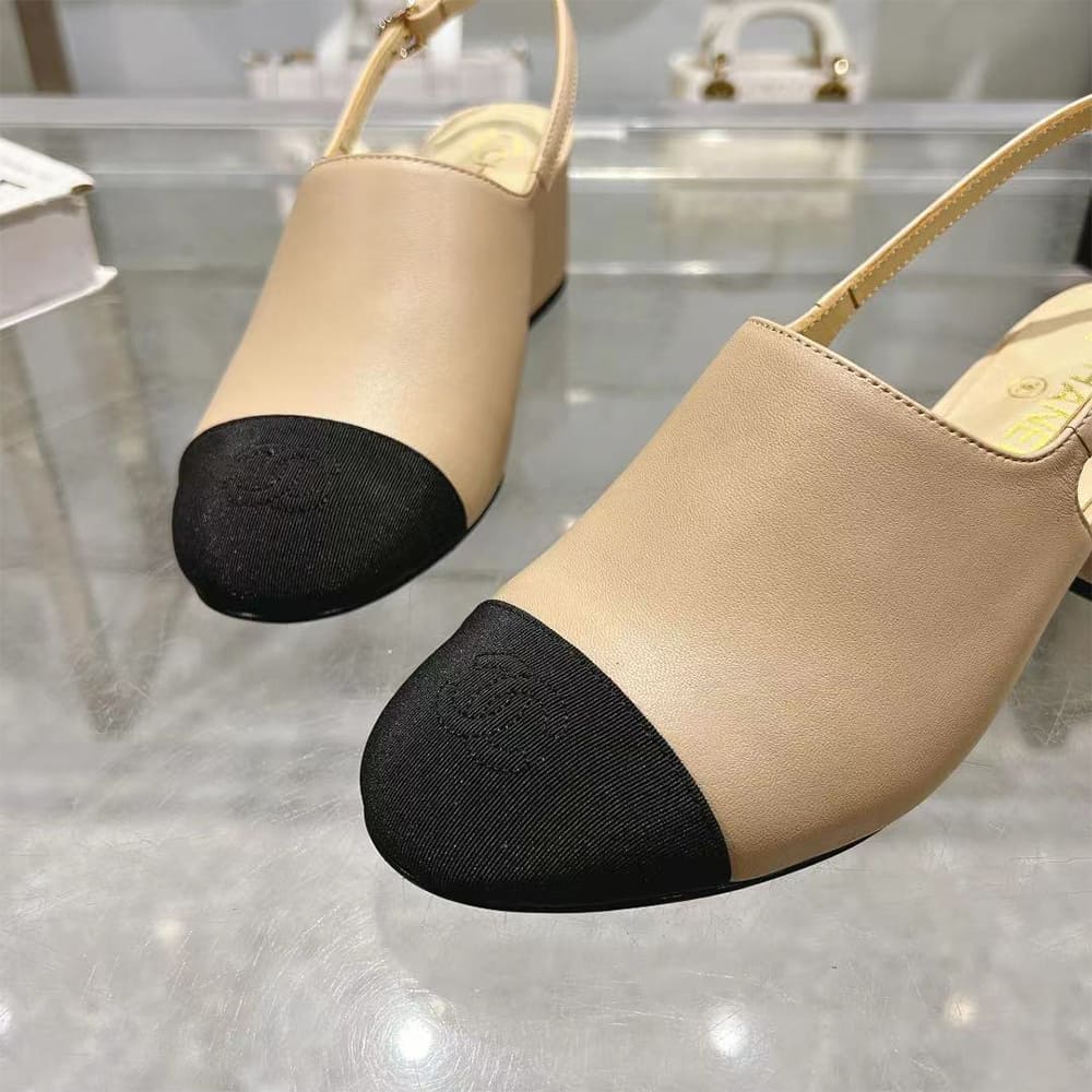 Chanel Slingbacks Shoes - Replica Luxury Bags™