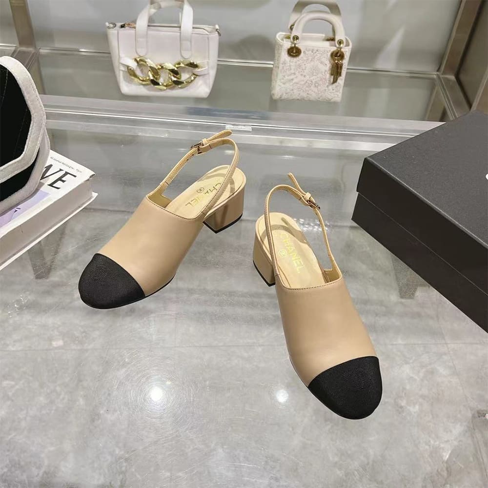 Chanel Slingbacks Shoes - Replica Luxury Bags™