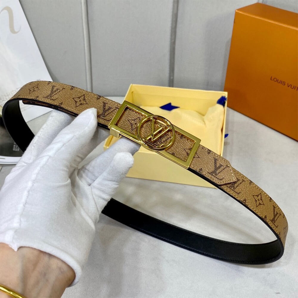 LV Dauphine 25mm Reversible Belt - Replica Luxury Bags™