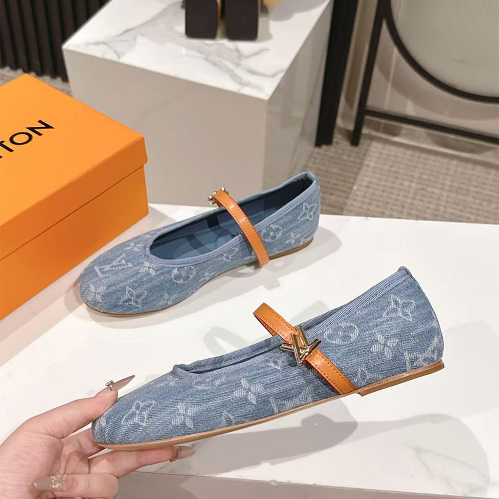 LV Romy Flat Ballerina Shoes - Replica Luxury Bags™