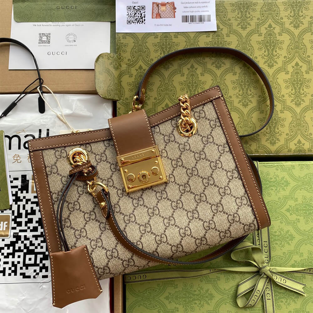 Gucci Padlock Small GG Shoulder Bag - Replica Luxury Bags™