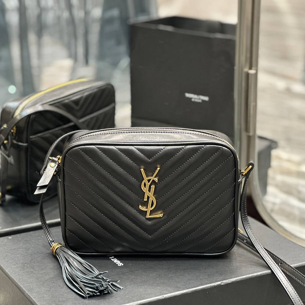 YSL Lou Camera Bag in Quilted Leather - Replica Luxury Bags™