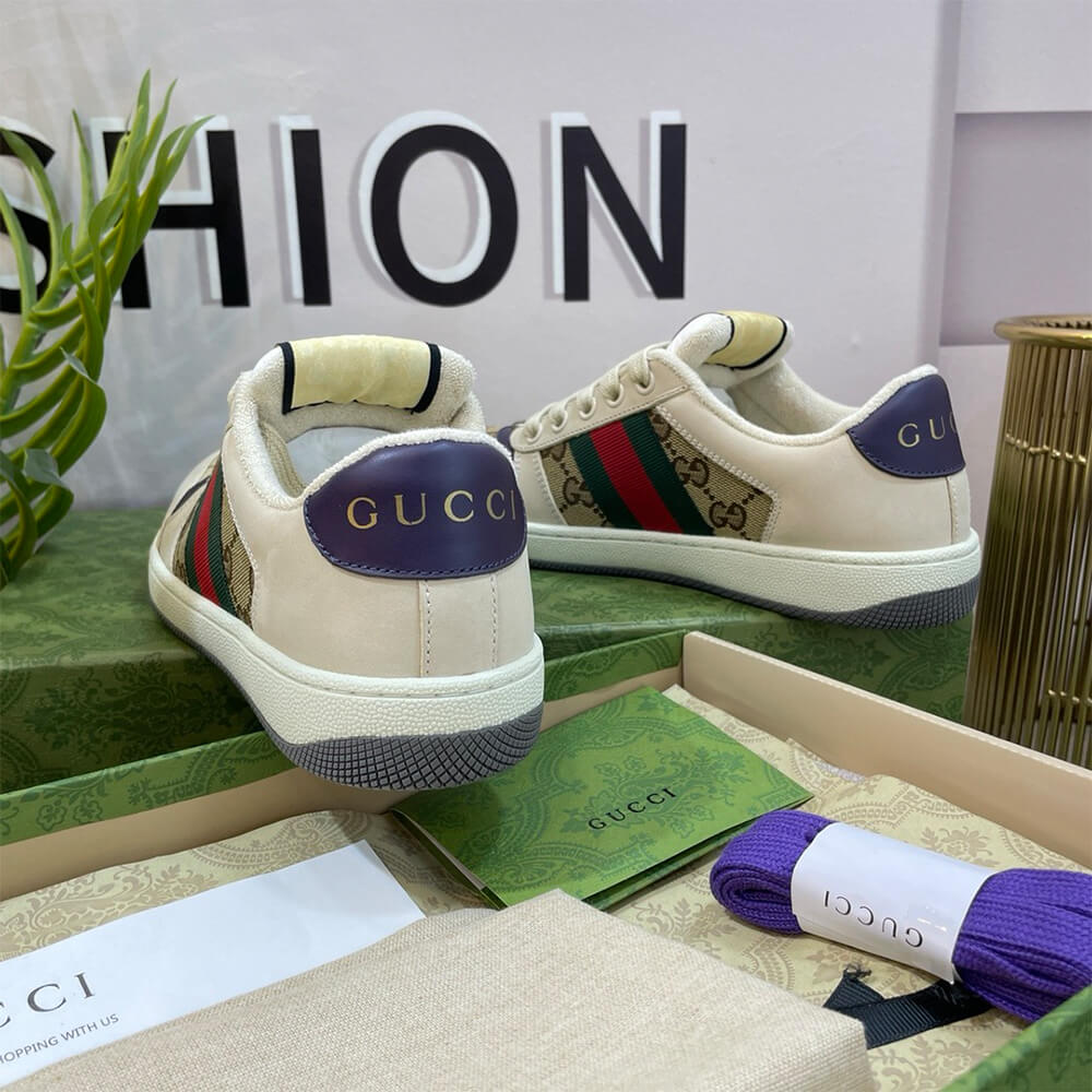GUCCI SCREENER GG TRAINER Shoes - Replica Luxury Bags™