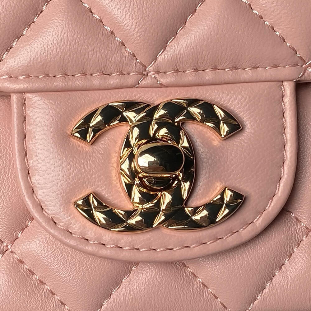CHANEL Mini Flap Bag with Top Handle - Replica Luxury Bags™