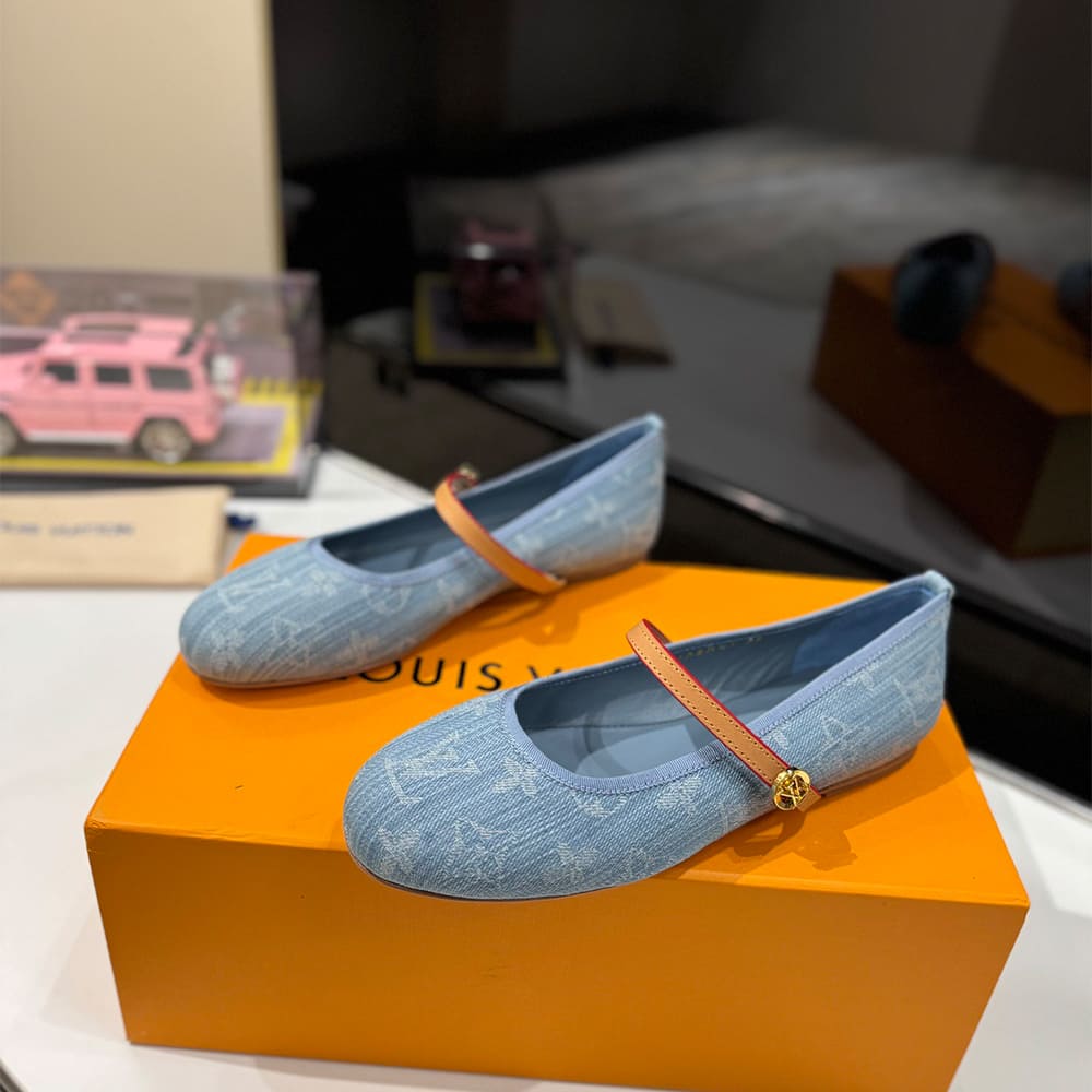 LV Romy Flat Ballerina Shoes - Replica Luxury Bags™