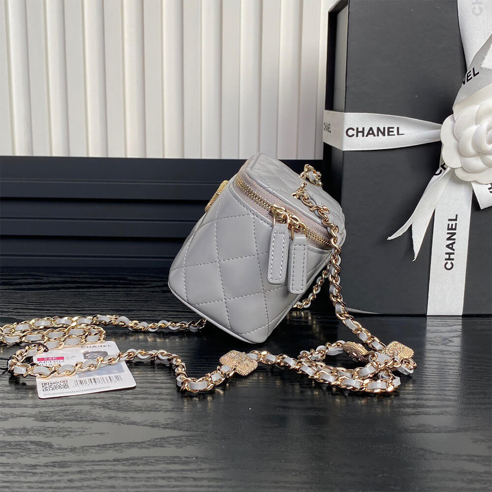 Chanel Small Vanity with Chain Bag - Replica Luxury Bags™