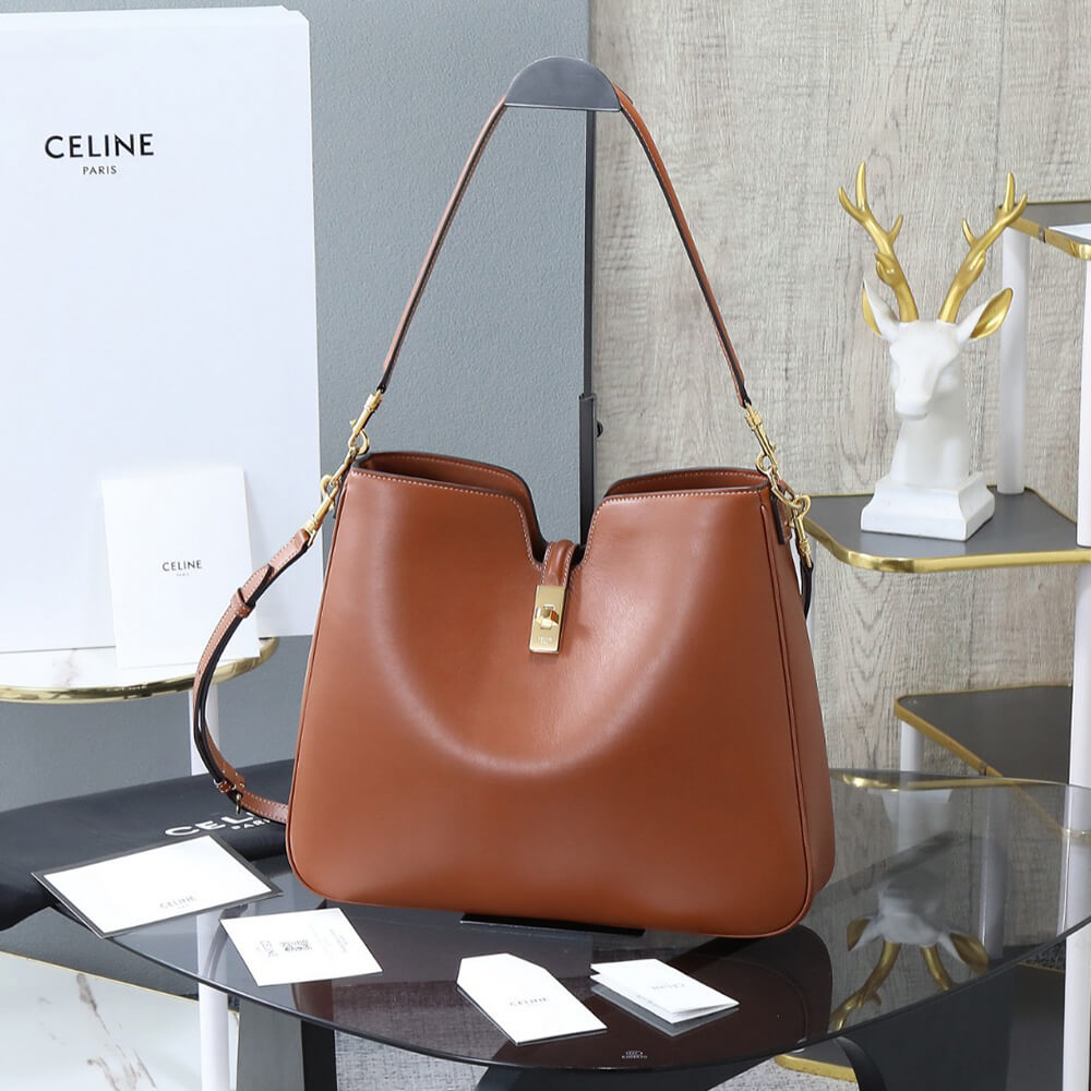 Celine Medium Camille 16 Soft Bag In Smooth Calfskin - Replica Luxury Bags™