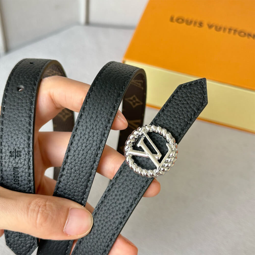 LV Circle Nautical 20mm Reversible Belt - Replica Luxury Bags™