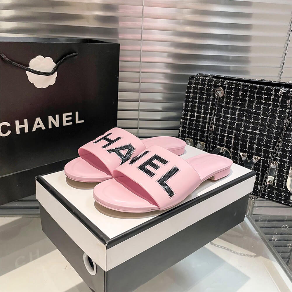 Chanel Slides Shoes - Replica Luxury Bags™