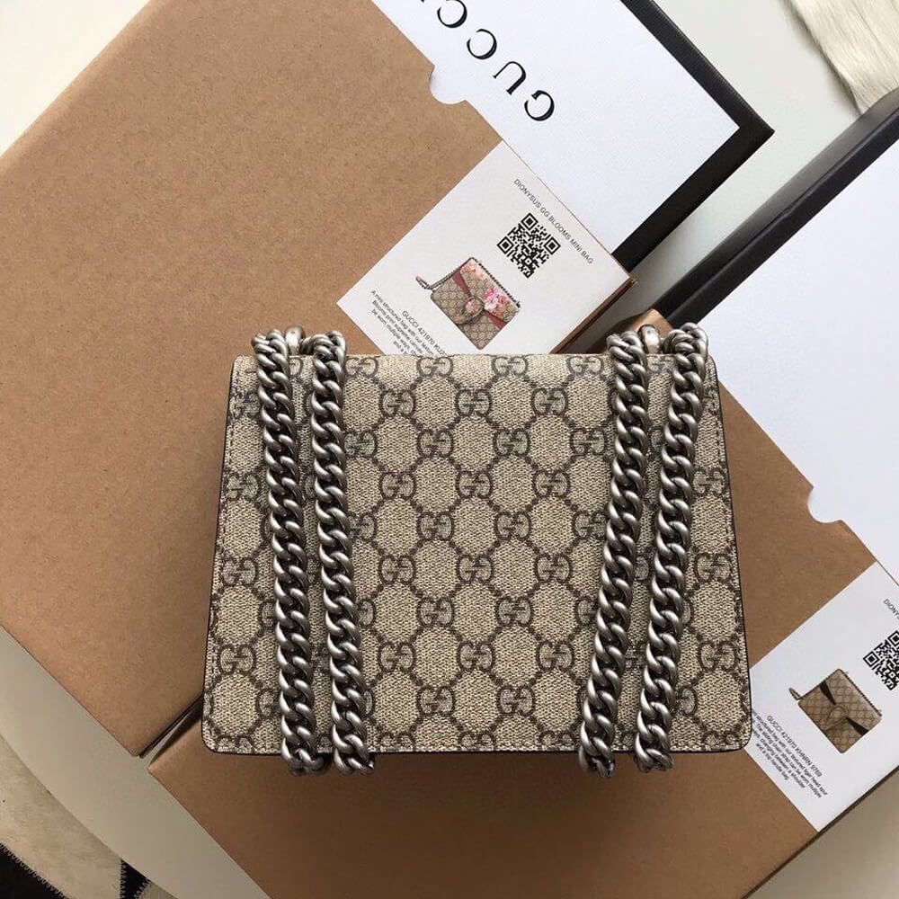 Gucci GG Supreme Dionysus Shoulder Bag - Replica Luxury Bags™