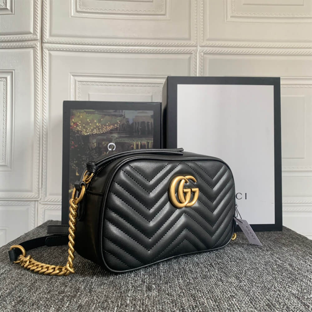 Gucci GG Marmont Small Matelasse Shoulder Bag - Replica Luxury Bags™
