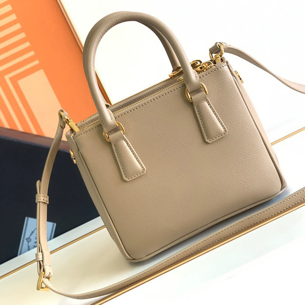 Prada Galleria Saffiano Leather Min Bag - Replica Luxury Bags™