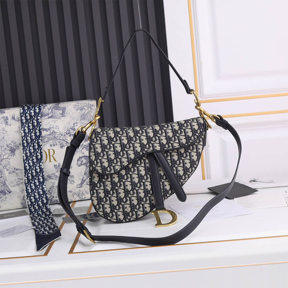 Dior Saddle Bag With Strap - Replica Luxury Bags™