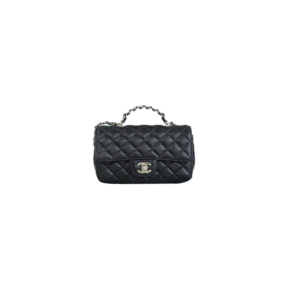 Chanel Mini Flap Bag With Top Handle - Replica Luxury Bags™