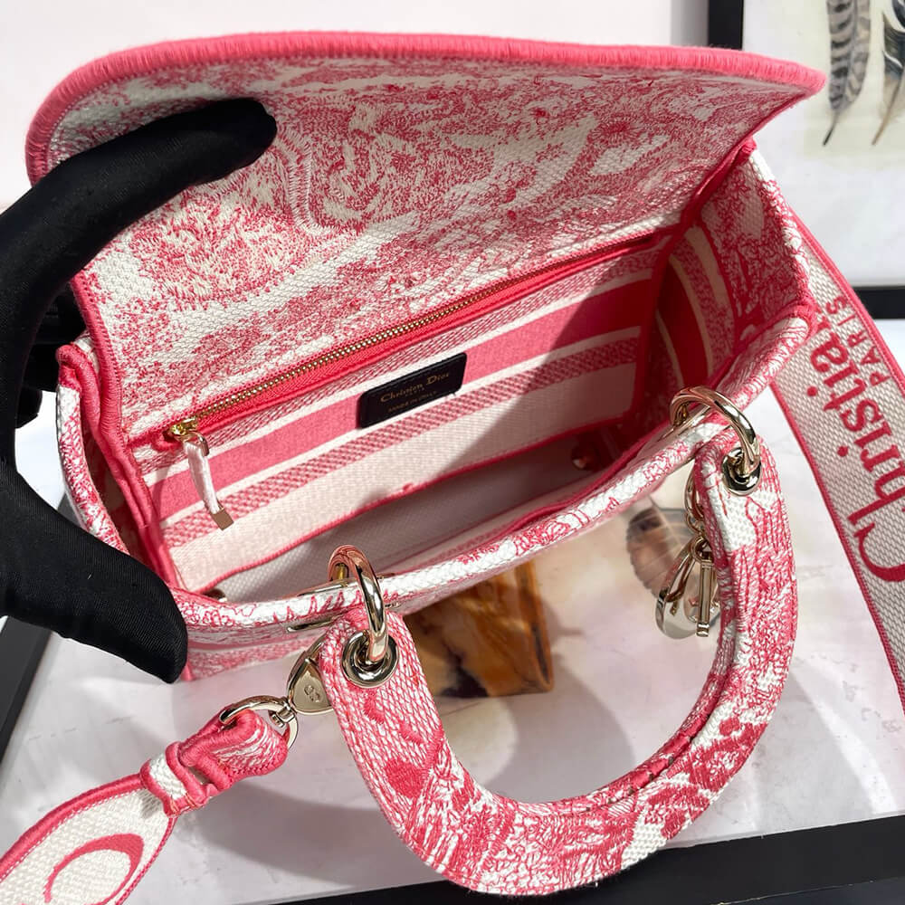 Dior Medium Dioriviera Lady D-Lite Bag - Replica Luxury Bags™