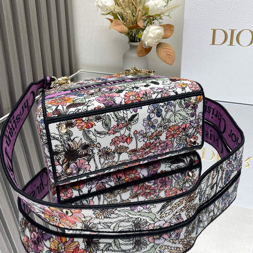 Dior Medium Dioriviera Lady D-Lite Bag - Replica Luxury Bags™
