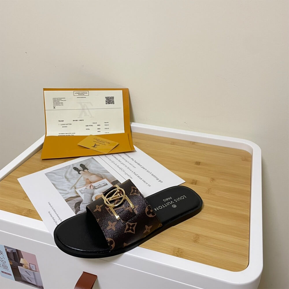 LV LOCK IT FLAT MULE Shoes - Replica Luxury Bags™