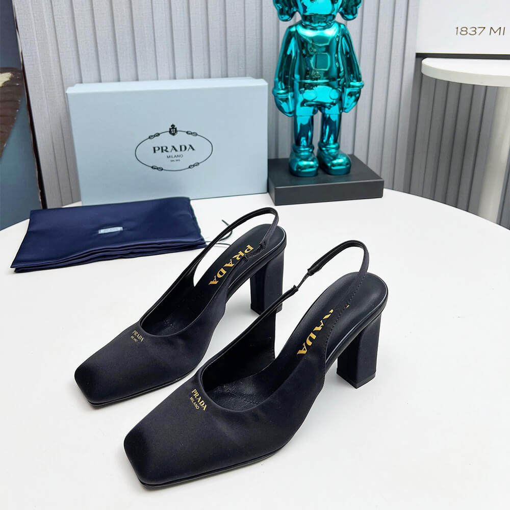 Prada Slingback Pumps Shoes - Replica Luxury Bags™