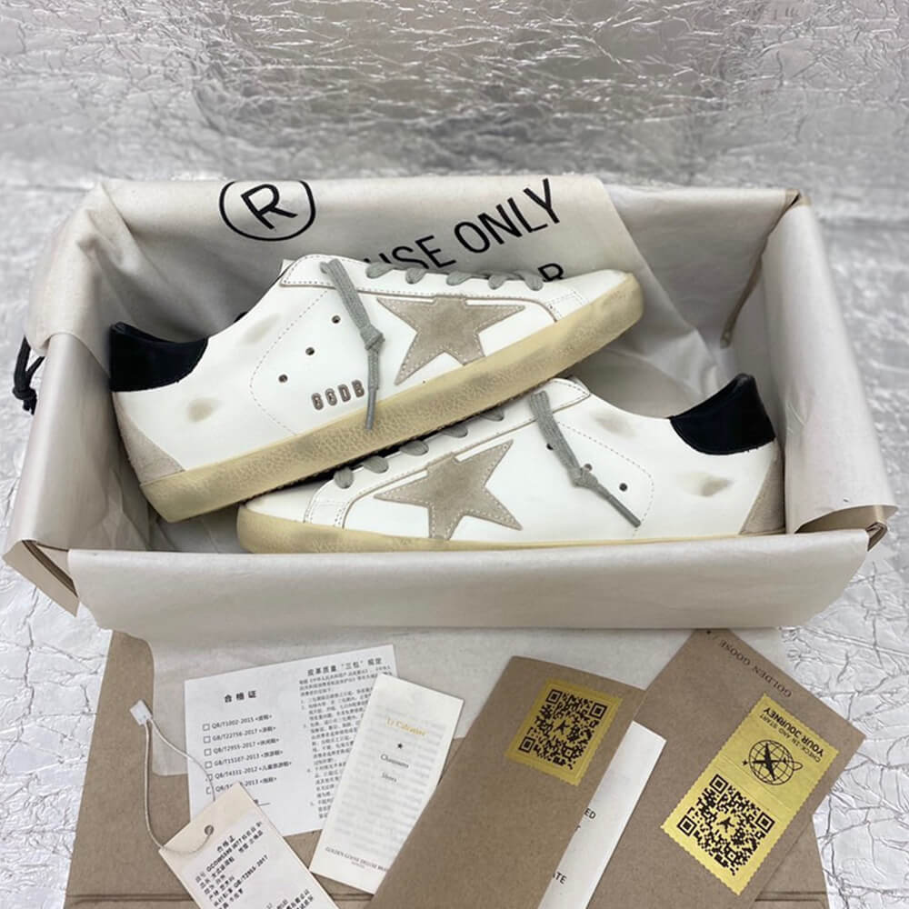 Golden Goose Super-Star Sneakers Shoes - Replica Luxury Bags™