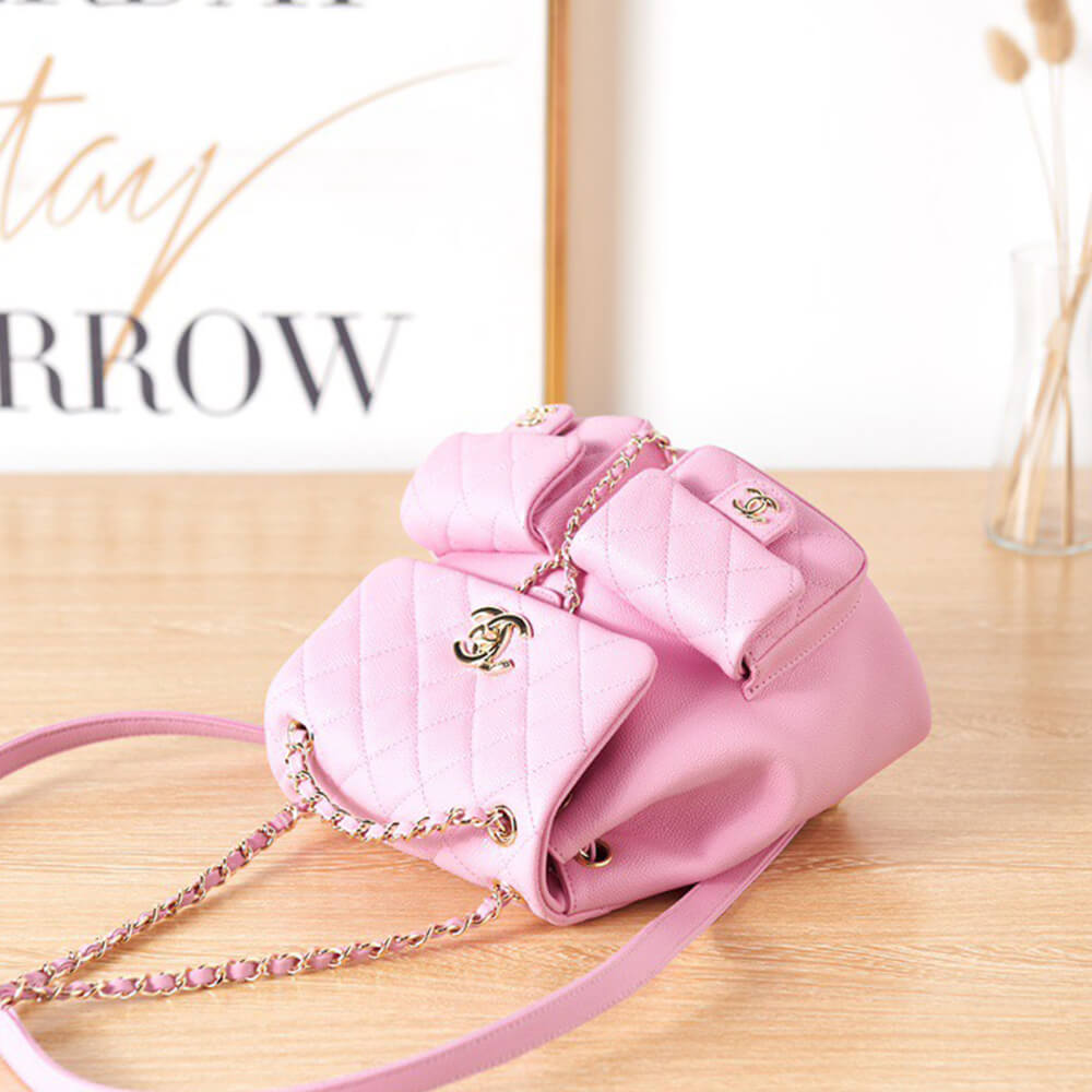 Chanel Backpack Bag in Pink - Replica Luxury Bags™